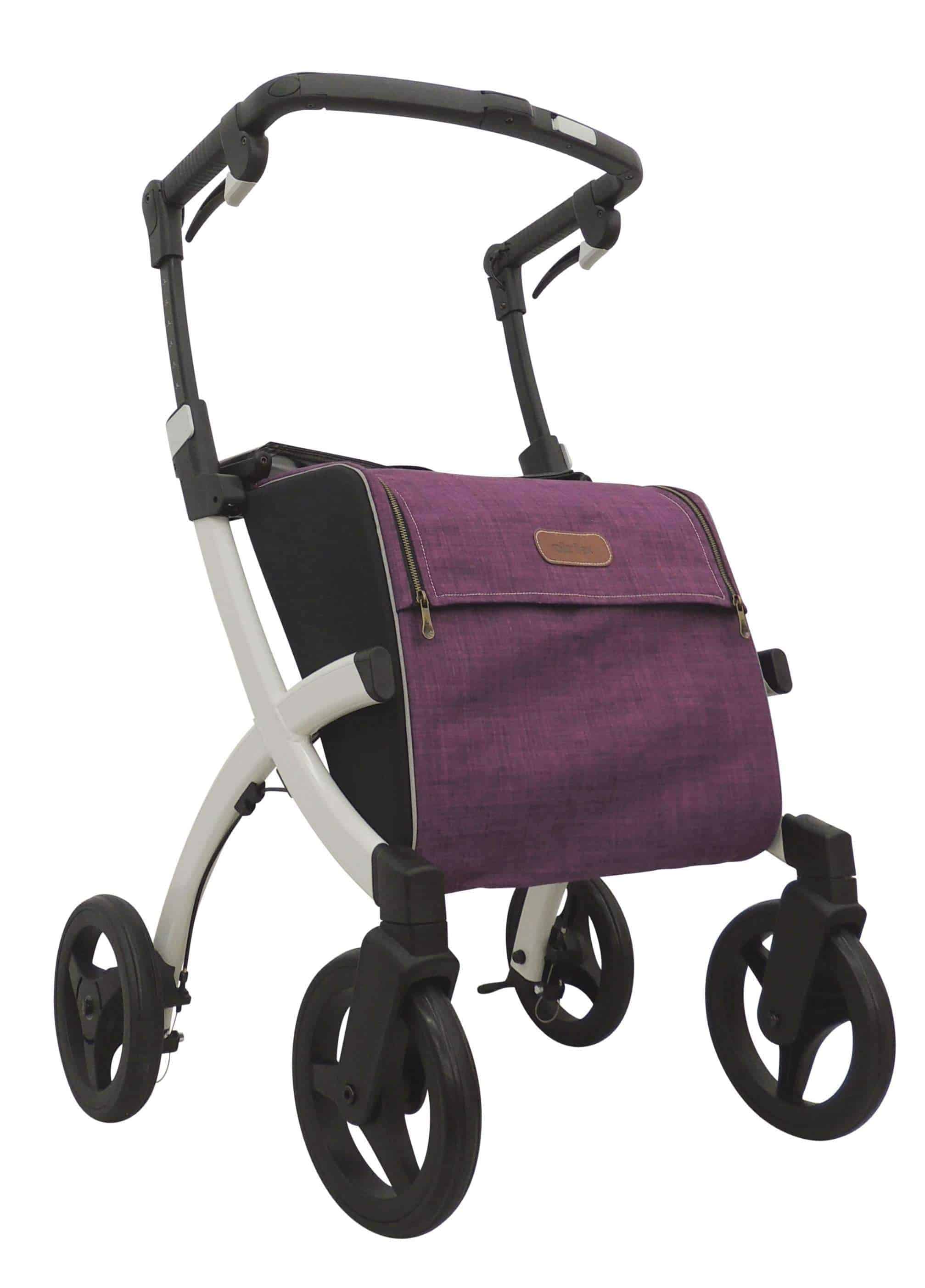 Rollz Flex Premium Lightweight Mobility Rollator Shopper Walkers - Small - Senior.com Rollators